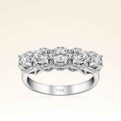 0,78 Karat Beştaş Pırlanta Yüzük - 1