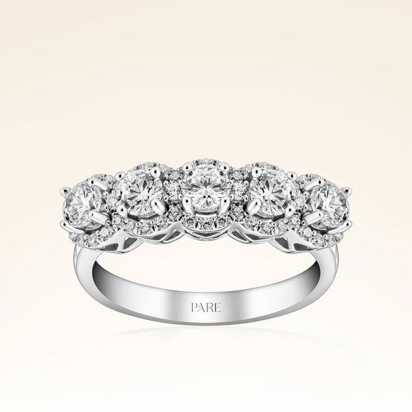 0,78 Karat Beştaş Pırlanta Yüzük - Pare Pırlanta