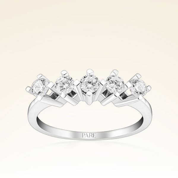 0,80 Karat Beştaş Pırlanta Yüzük - Pare Pırlanta