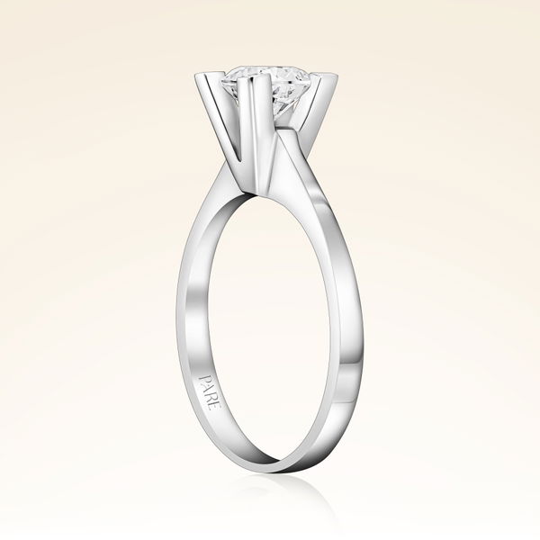 G Renk 0,80 Karat HRD Sertifikalı Tektaş Pırlanta Yüzük - Pare Pırlanta