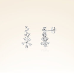 0,80 Karat Tektaş Pırlanta Küpe - PR00526 - 1