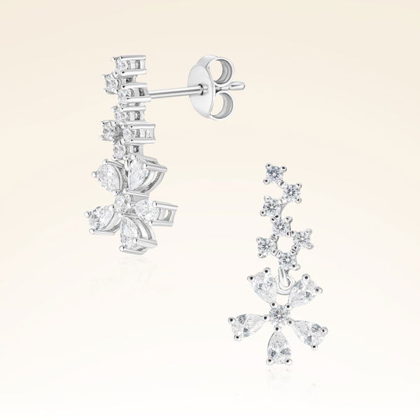 0,80 Karat Tektaş Pırlanta Küpe - Pare Pırlanta