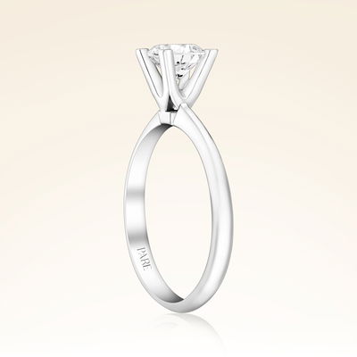 G Renk 0,80 Karat HRD Sertifikalı Tektaş Pırlanta Yüzük - Pare Pırlanta