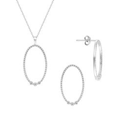 0,81 Karat Fantezi Pırlanta Set - PRS0025 - 1