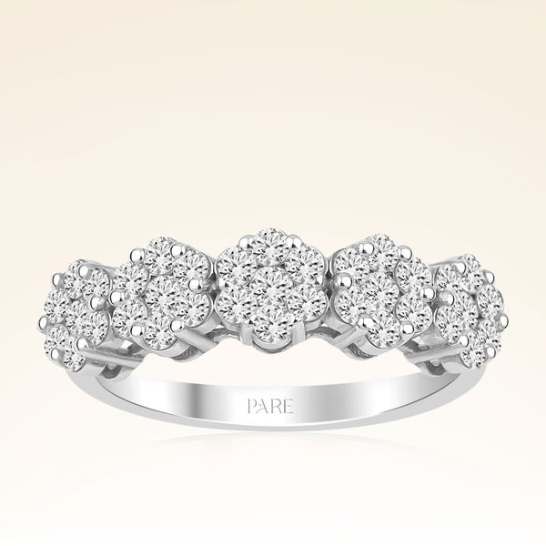 0,80 Karat Fantezi Pırlanta Yüzük - Pare Pırlanta