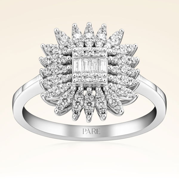 0,83 Karat Baget Pırlanta Yüzük - Pare Pırlanta