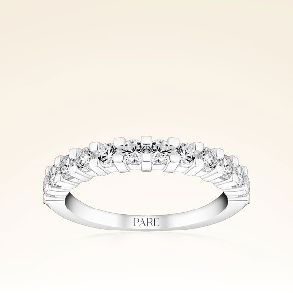 0,88 Karat Yarımtur Pırlanta Yüzük - Pare Pırlanta