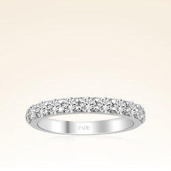 0,89 Karat Yarımtur Pırlanta Yüzük - 1