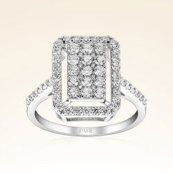 0,90 Karat Harmony Pırlanta Yüzük - 1