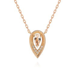 0.90 Karat Morganit Pırlanta Seti - PRS0020 - 3