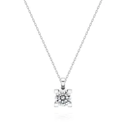 0,90 Karat Tektaş Pırlanta Kolye - PR00520 - 1