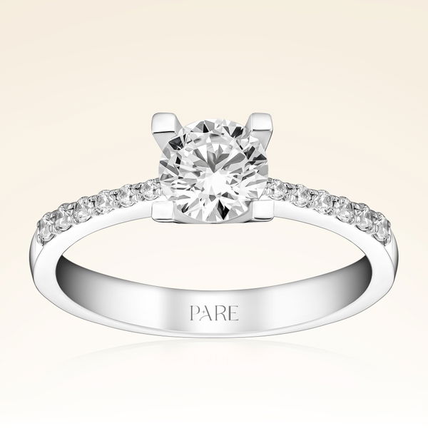 0,85 Karat Tektaş Pırlanta Yüzük - Pare Pırlanta