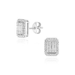 0,99 Karat Baget Pırlanta Set - PRS0013 - 3