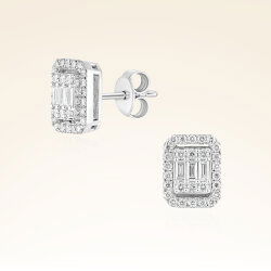 0,99 Karat Baget Pırlanta Set - 3