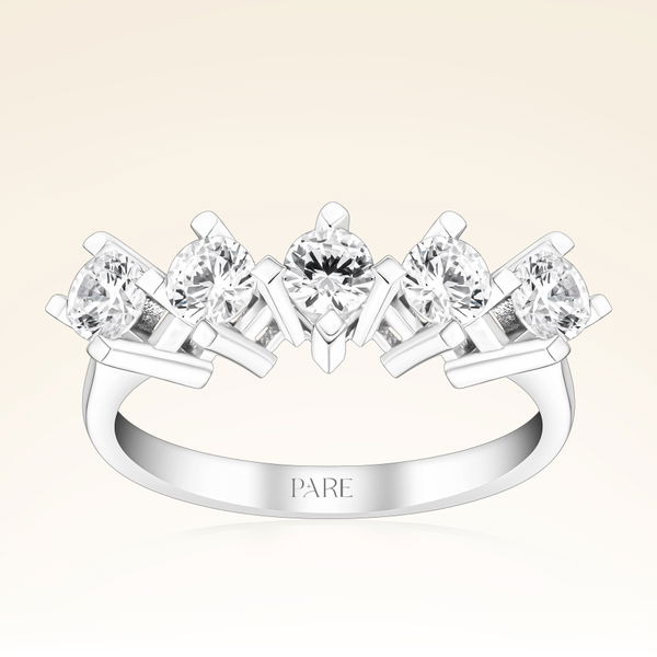 1,00 Karat Beştaş Pırlanta Yüzük - Pare Pırlanta