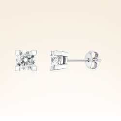1,00 Karat Tektaş Pırlanta Küpe - PR00513 - 1