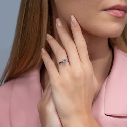 G Renk 1,00 Karat HRD Sertifikalı Tektaş Pırlanta Yüzük - PR00864-H40 - 4
