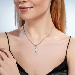 1,01 Karat Pırlanta Trend Kolye - 2