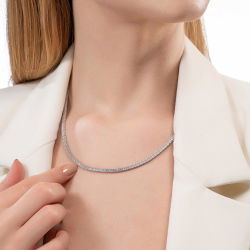 10,21 Karat Suyolu Pırlanta Gerdanlık - PR00966 - 3