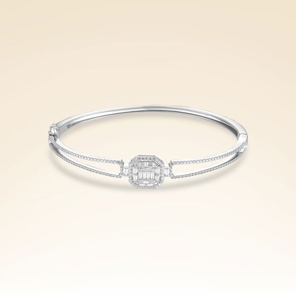 1,05 Karat Baget Pırlanta Bileklik - Pare Pırlanta