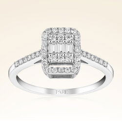 1,06 Karat Baget Pırlanta Set - 2