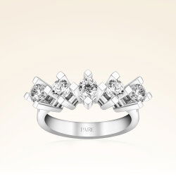 1,10 Karat Beştaş Pırlanta Yüzük - 1