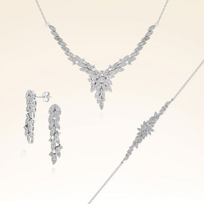 1,11 Karat Pırlantalı Pare Düğün Seti - Pare Pırlanta