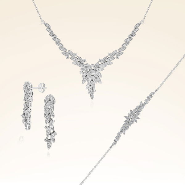 1,11 Karat Pırlantalı Pare Düğün Seti - Pare Pırlanta