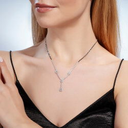 1,17 Karat Bagetli Suyolu Gerdanlık - 2