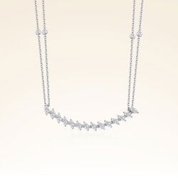 1,19 Karat Markiz Pırlantalı Fantezi Kolye - 1