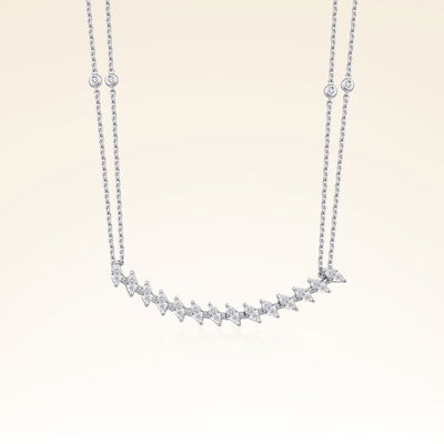 1,19 Karat Markiz Pırlantalı Fantezi Kolye - Pare Pırlanta