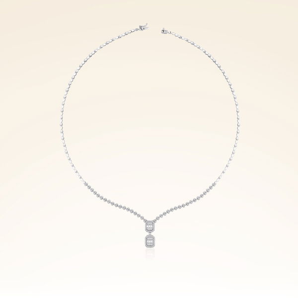 1,21 Karat Baget Fantezi Gerdanlık - Pare Pırlanta