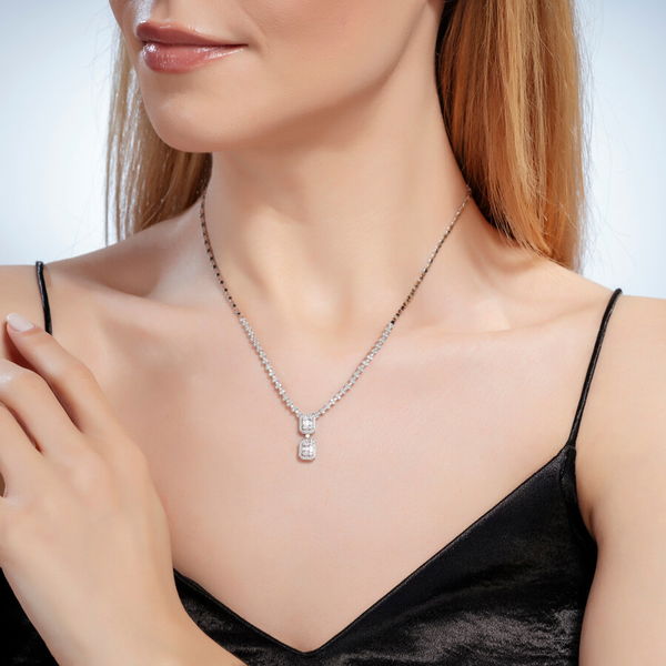 1,21 Karat Baget Fantezi Gerdanlık - Pare Pırlanta