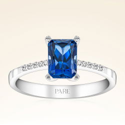 1,22 Karat Pırlanta Safir Yüzük - PR00159-8 - 1