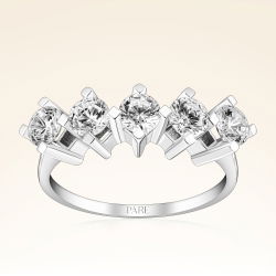 1,25 Karat Beştaş Pırlanta Yüzük - 1