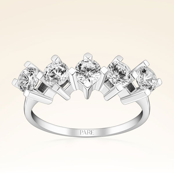 1,25 Karat Beştaş Pırlanta Yüzük - Pare Pırlanta