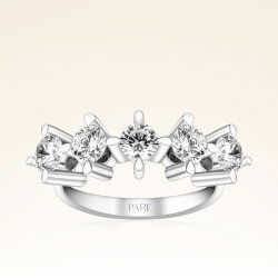 1,25 Karat Beştaş Pırlanta Yüzük - 1