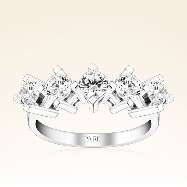 1,25 Karat Beştaş Pırlanta Yüzük - Pare Pırlanta