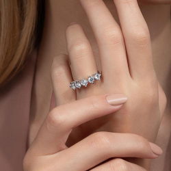 1,25 Karat Beştaş Pırlanta Yüzük - PR00796 - 4