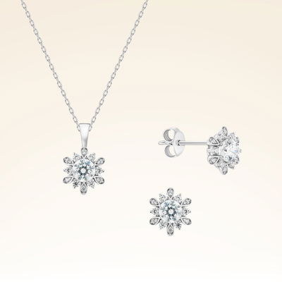 1,28 Karat Fantezi Pırlanta Set - Pare Pırlanta