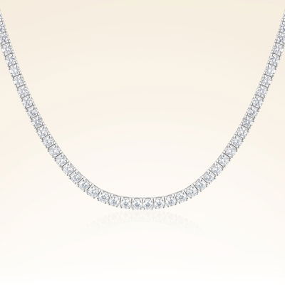 13,18 Karat Suyolu Pırlanta Gerdanlık - Pare Pırlanta