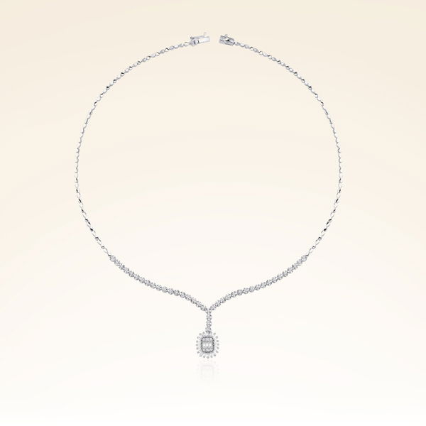 1,41 Karat Pırlantalı Baget Gerdanlık - Pare Pırlanta
