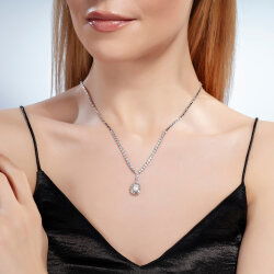 1,41 Karat Pırlantalı Baget Gerdanlık - 2