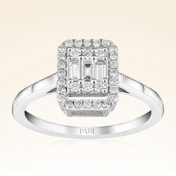 1,48 Karat Baget Pırlanta Set - 2