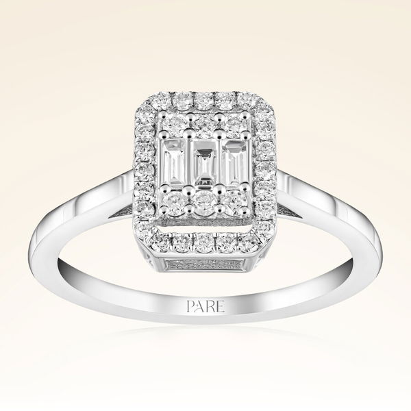 1,48 Karat Baget Pırlanta Set - Pare Pırlanta