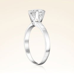 G Renk 1,50 Karat HRD Sertifikalı Tektaş Pırlanta Yüzük - 2