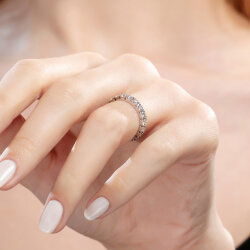 1,52 Karat Pırlanta Tamtur Yüzük - 4