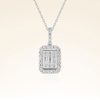 1,55 Karat Baget Pırlanta Set - Pare Pırlanta