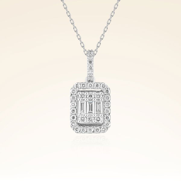 1,55 Karat Baget Pırlanta Set - Pare Pırlanta