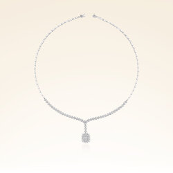 1,57 Karat Pırlantalı Baget Gerdanlık - 1